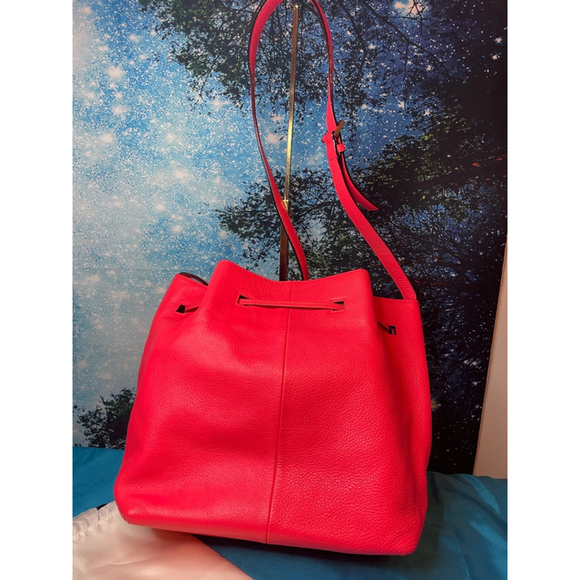 Fire 🔥 Kate Spade Tote Bag Hot Pink Tassle Beautiful VGC W Dustie - Picture 11 of 16